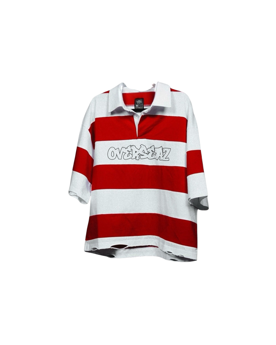 DISTRESSED BOXY POLO