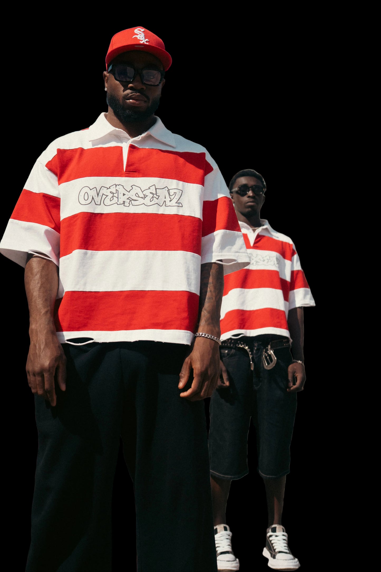 DISTRESSED BOXY POLO