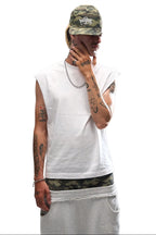 OVERSEAZ CAMO DOUBLE WAISTBAND SHORTS