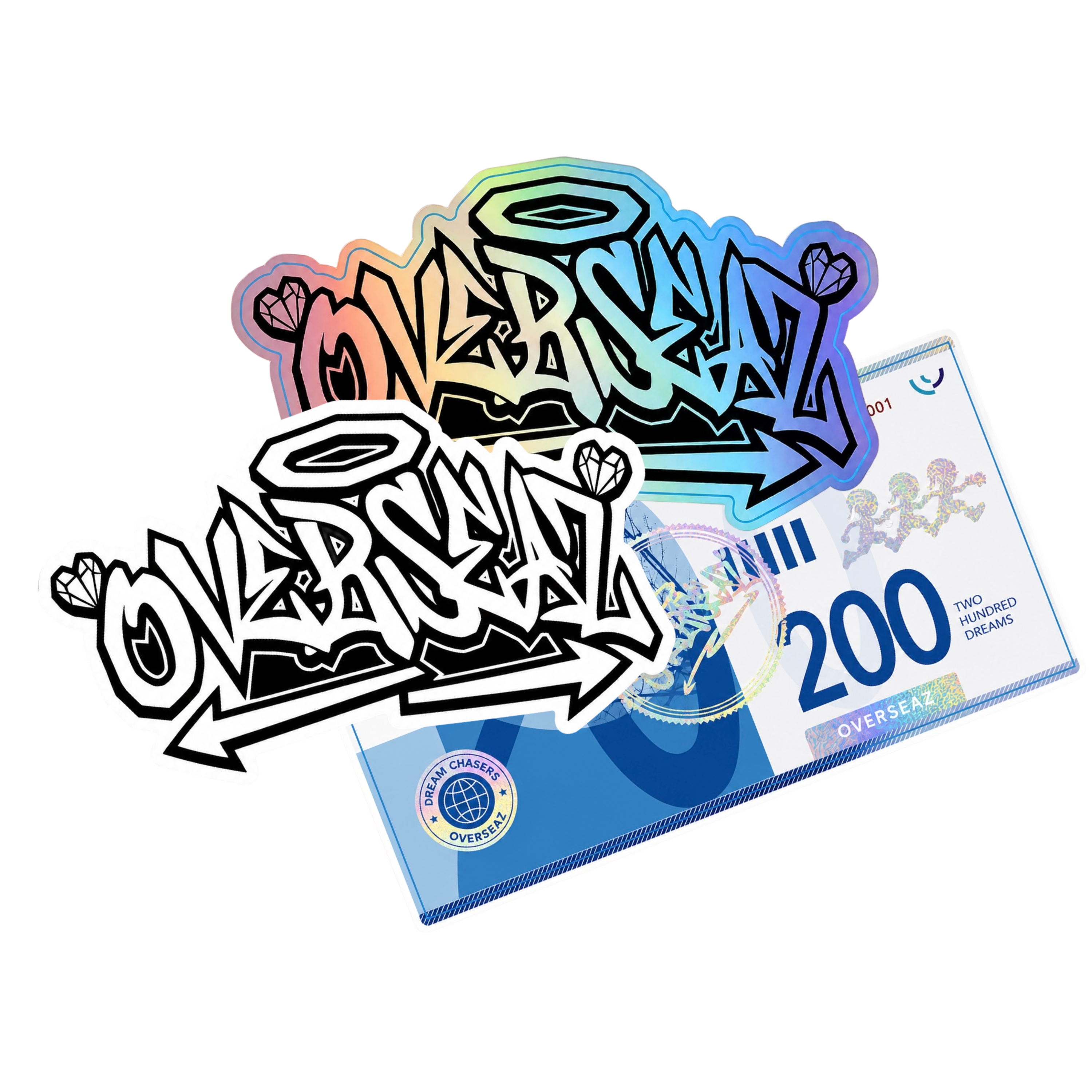 OVERSEAZ STICKERS PACK