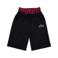 OVERSEAZ PLAID DOUBLE WAISTBAND SHORTS