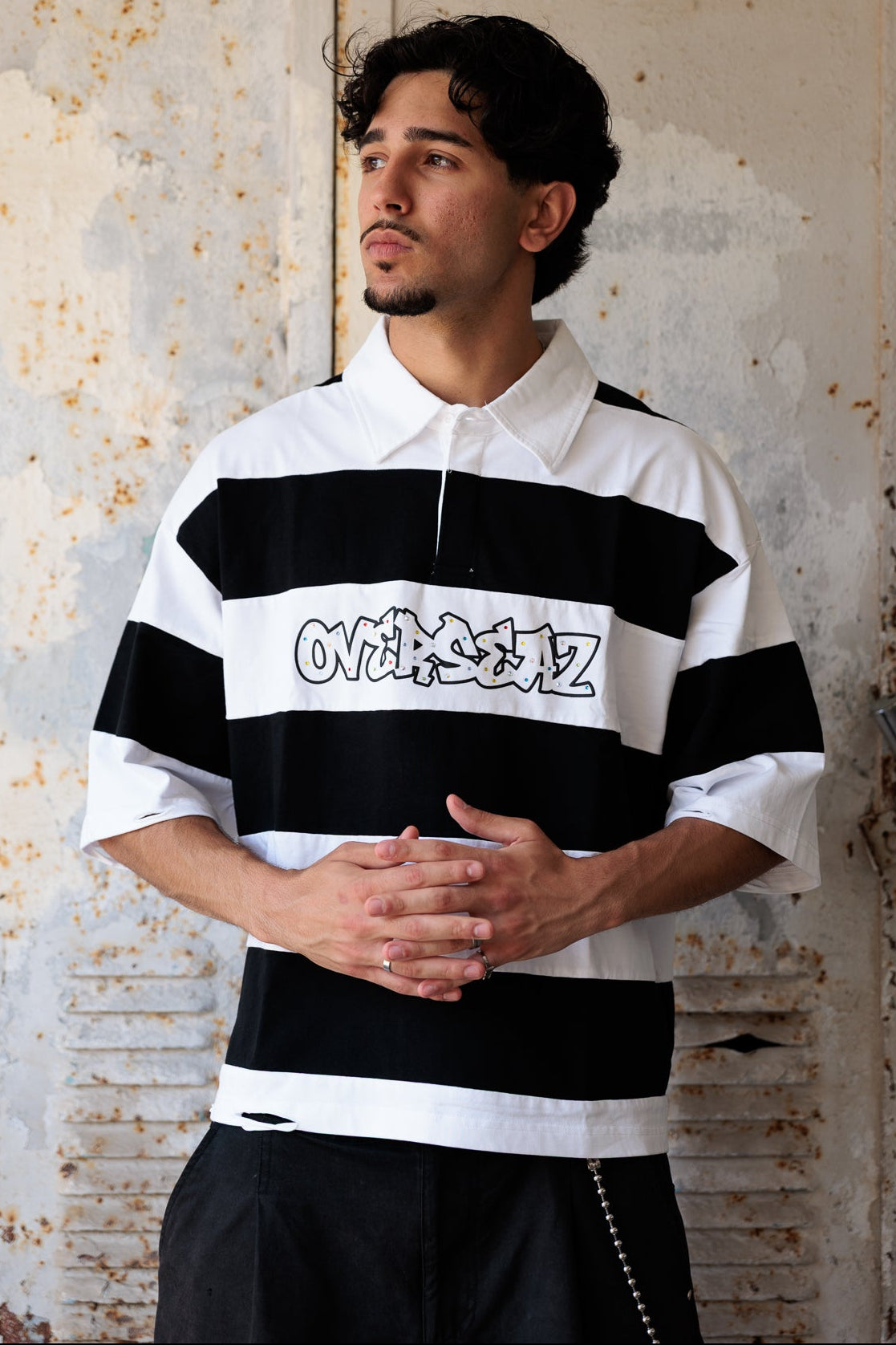 OVERSEAZ BLACK POLO