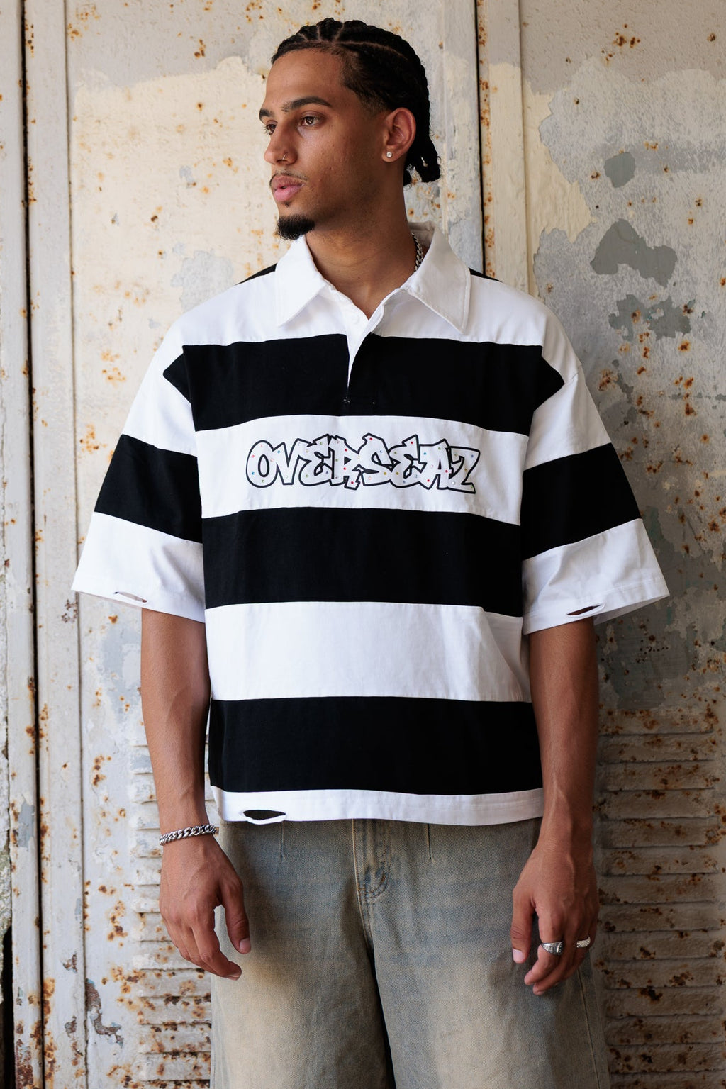 OVERSEAZ BLACK POLO